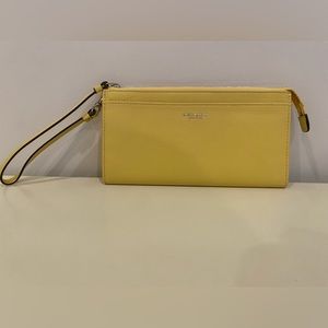 Yellow Coach Wristlet/wallet